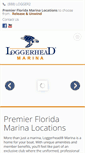 Mobile Screenshot of loggerheadmarina.com